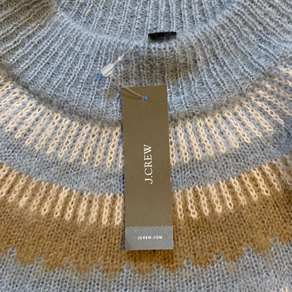 JCrew Fair Isle sweater size S - Picture 7 of 11